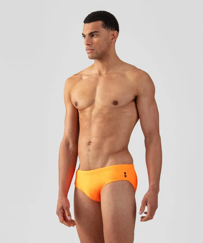 Ron Dorff Swim Briefs Neon Orange Men Swim Briefs
