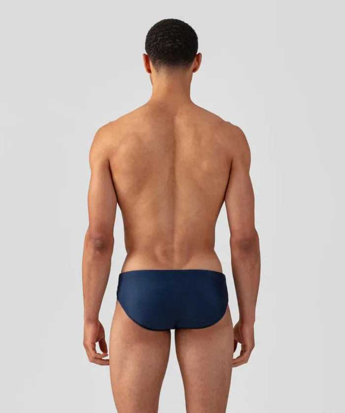 Ron Dorff Swim Briefs Neon Stripes Navy Men Swim Briefs