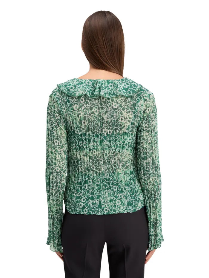 RUFFLED TOP Evening Black Women Scotch and Soda Tops and TShirts