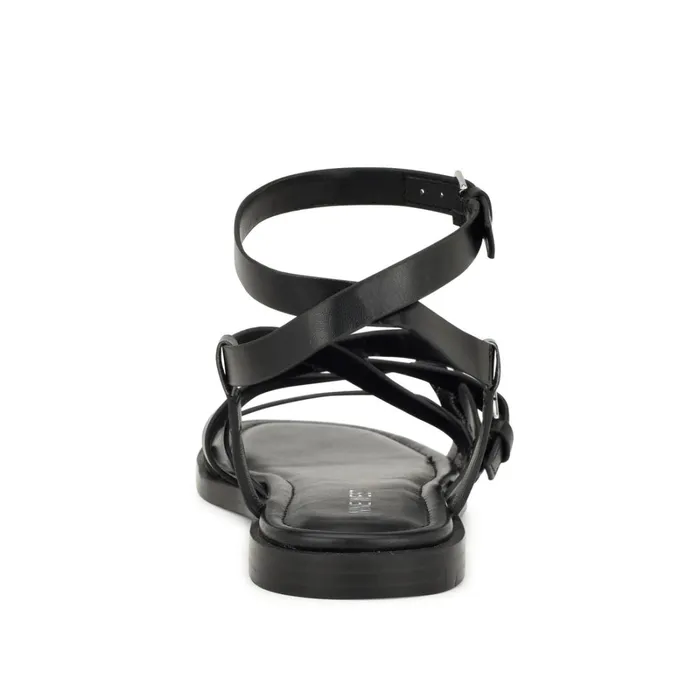 Rulen Flat Strappy Sandals Black Women Nine West Sandals Rulen Flat Strappy Sandals Black Women Nine West Sandals