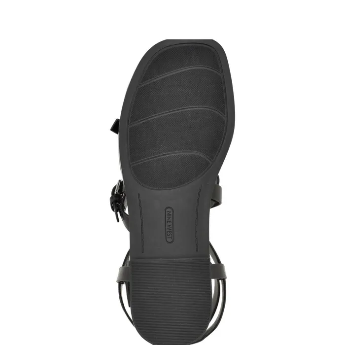 Rulen Flat Strappy Sandals Black Women Nine West Sandals Rulen Flat Strappy Sandals Black Women Nine West Sandals