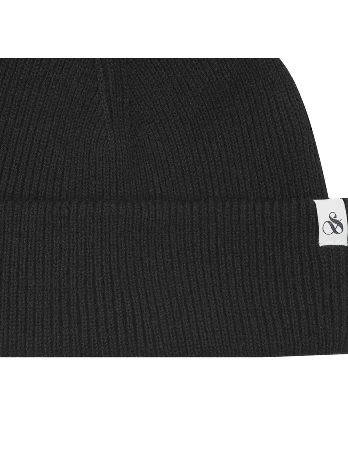 SandS CAPTAIN CUFF BEANIE Black Men Scotch and Soda Hats Scarves and Gloves
