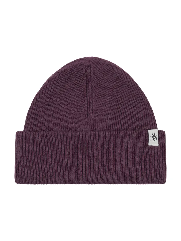 SandS CAPTAIN CUFF BEANIE Black Men Scotch and Soda Hats Scarves and Gloves