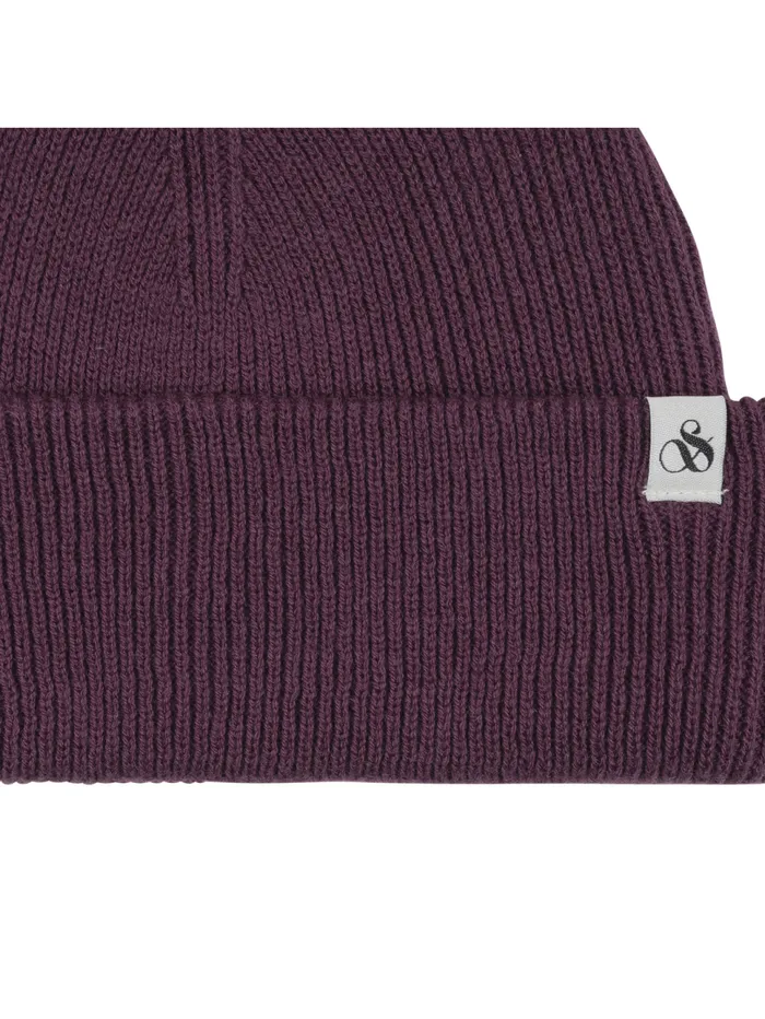 SandS CAPTAIN CUFF BEANIE Black Men Scotch and Soda Hats Scarves and Gloves