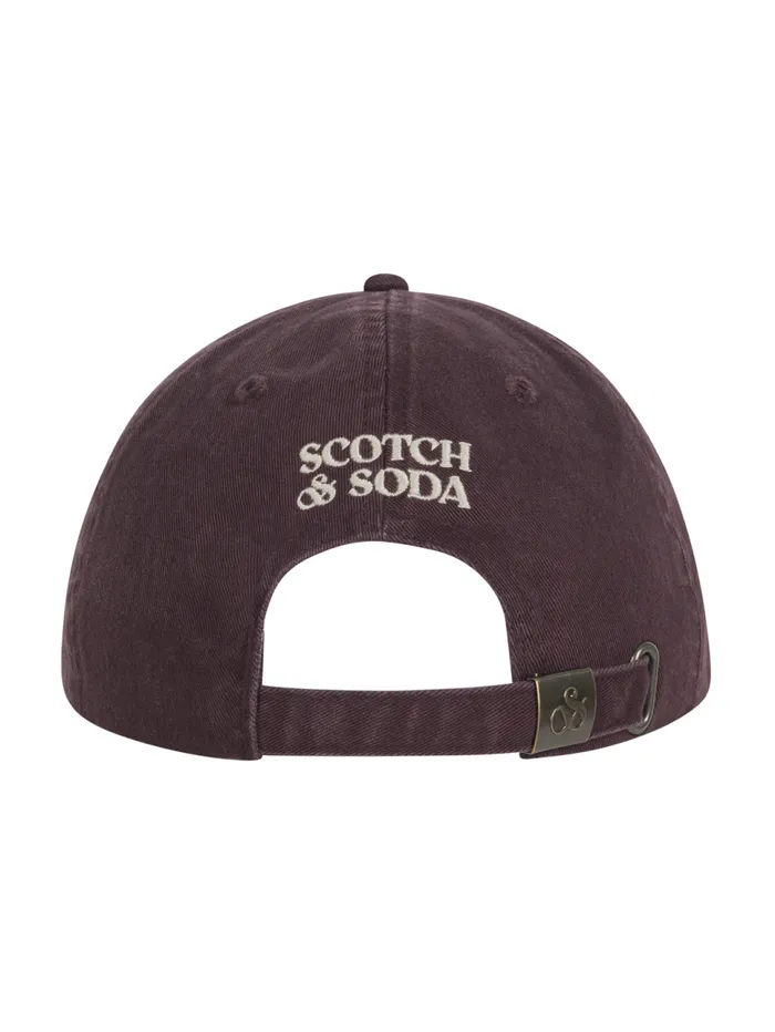 SandS COTTON ADJUSTABLE CAP Black Men Scotch and Soda Hats Scarves and Gloves SandS COTTON ADJUSTABLE CAP Black Men Scotch and Soda Hats Scarves and Gloves