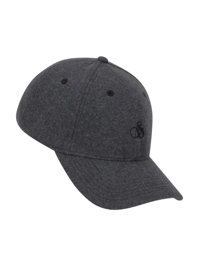 SandS WOOL ADJUSTABLE CAP Black Men Scotch and Soda Hats Scarves and Gloves