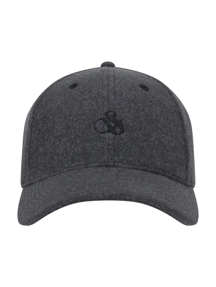 SandS WOOL ADJUSTABLE CAP Black Men Scotch and Soda Hats Scarves and Gloves