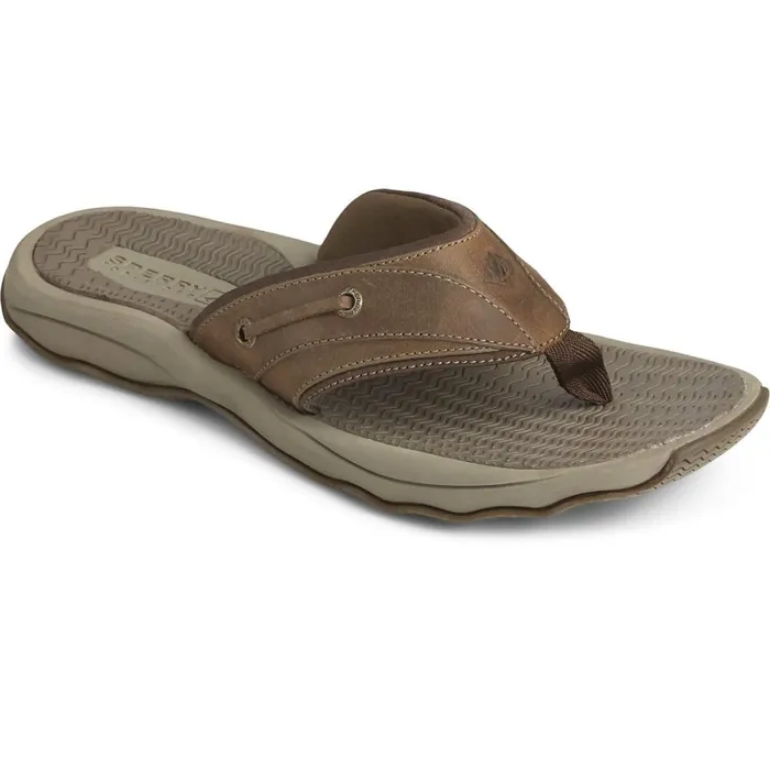 Sandals Men Sperry Outer Banks Flip Flop Brown Sandals Men Sperry Outer Banks Flip Flop Brown