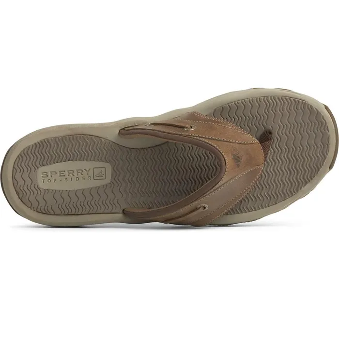 Sandals Men Sperry Outer Banks Flip Flop Brown Sandals Men Sperry Outer Banks Flip Flop Brown