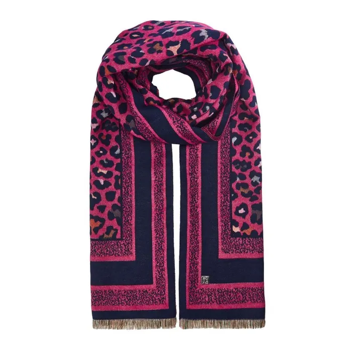 Scarves Women Moda In Pelle Leonniescarf Pink Textile