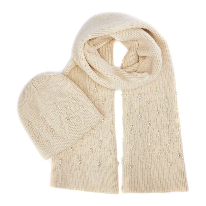 Scarves Women Moda In Pelle Promysescarf Cream Textile Scarves Women Moda In Pelle Promysescarf Cream Textile