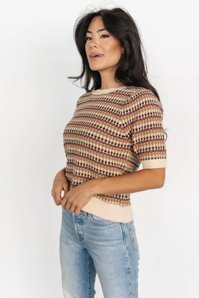 Scout Knit Sweater Top Multi Women Baltic Born Sweaters Scout Knit Sweater Top Multi Women Baltic Born Sweaters