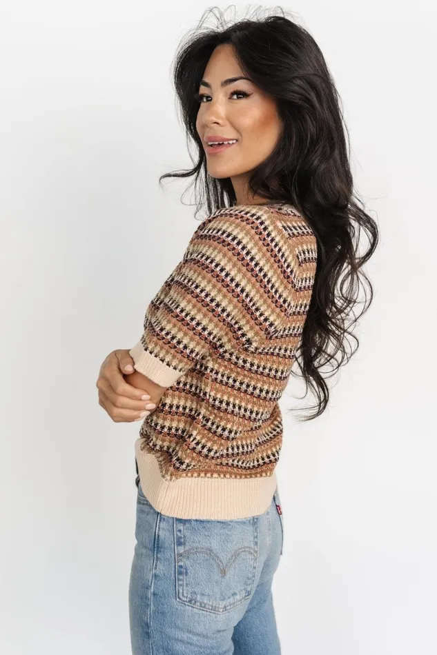 Scout Knit Sweater Top Multi Women Baltic Born Sweaters Scout Knit Sweater Top Multi Women Baltic Born Sweaters
