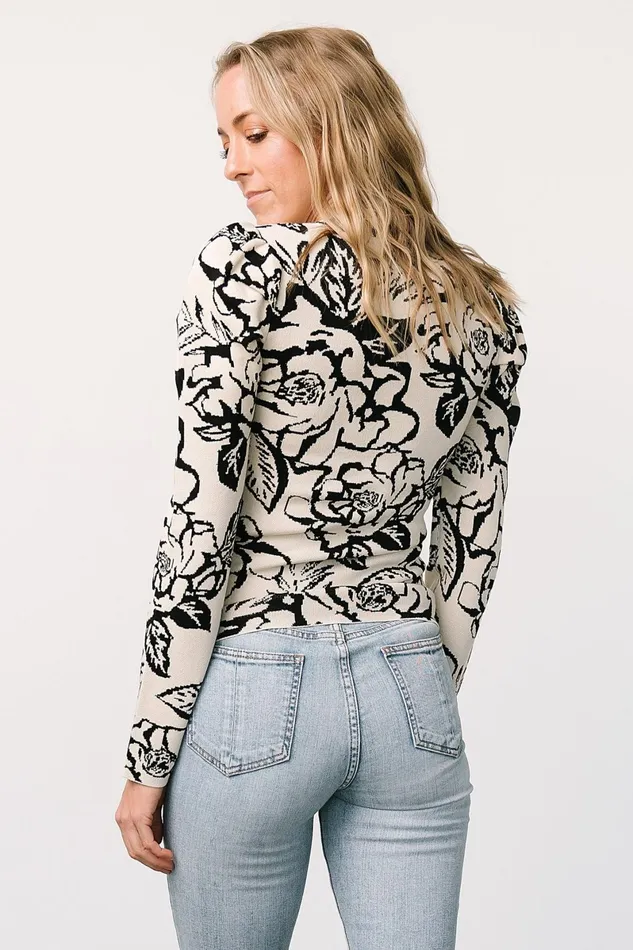 Sebastian Sweater Black Multi Women Baltic Born Sweaters Sebastian Sweater Black Multi Women Baltic Born Sweaters