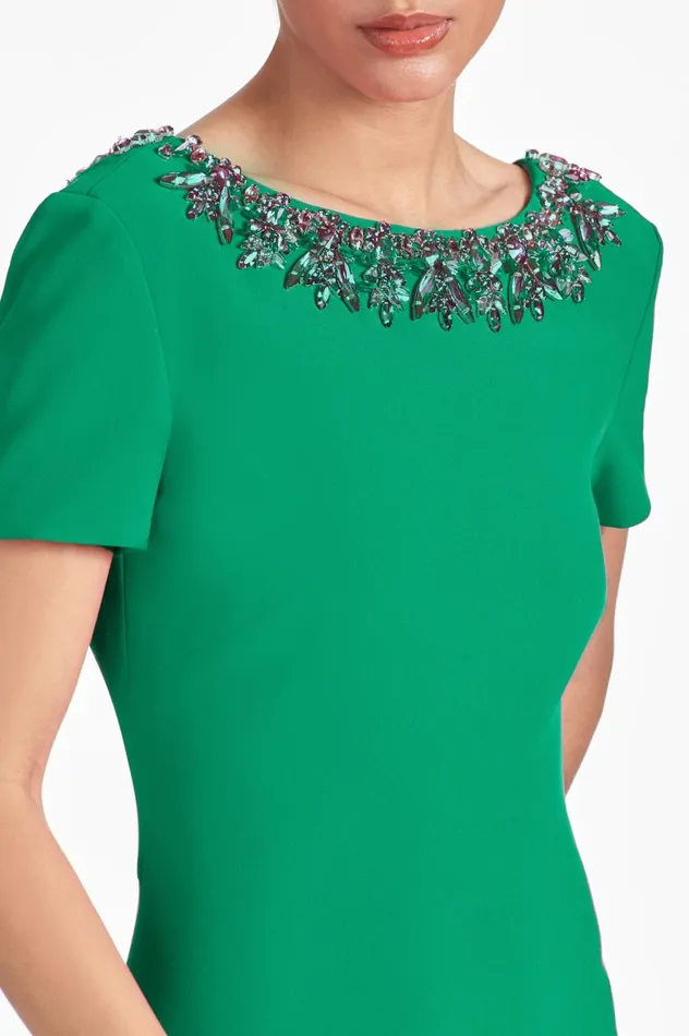 Shiloh Gown 8211 Cadmium Green Women Sachin and Babi Evening
