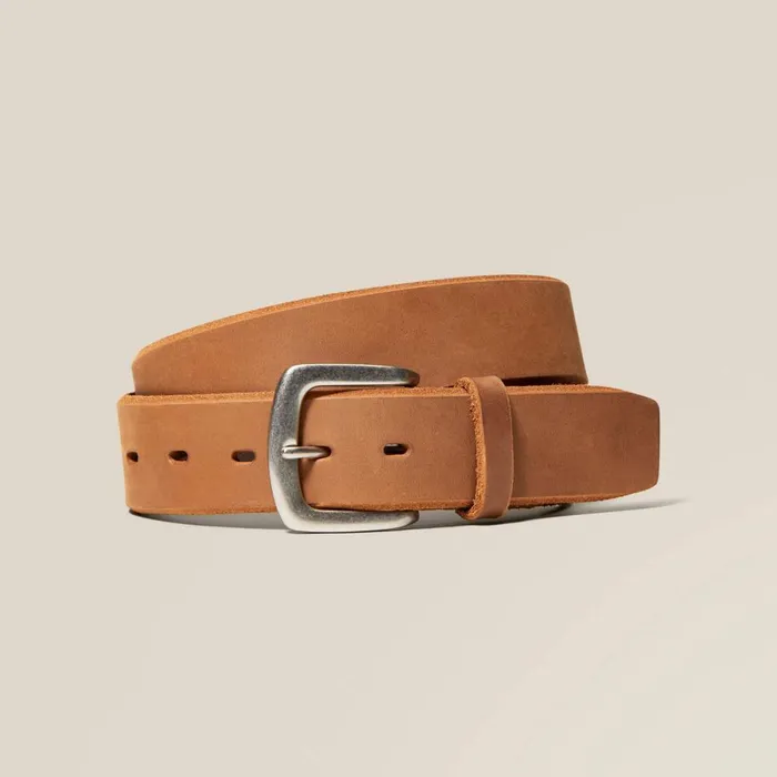 Simple Ariat Embroidery Belt Medium Brown Men Ariat Belts