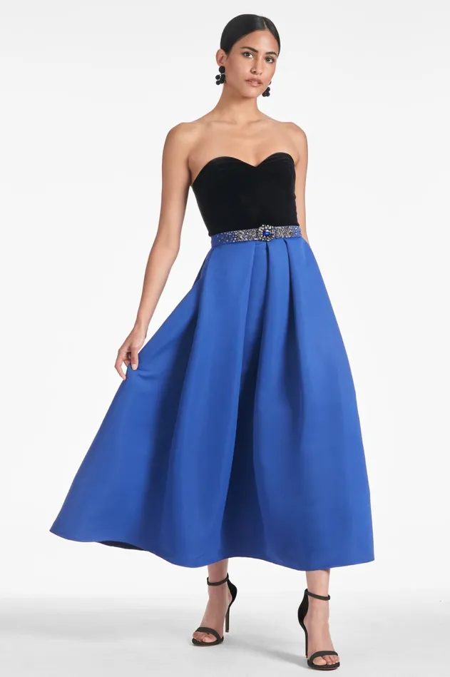Siobhan Gown 8211 BlackCobalt Women Sachin and Babi Formal