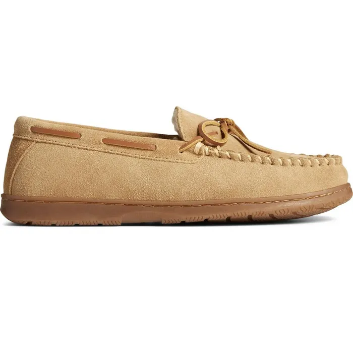 Slippers and Moccasins Men Sperry Doyle Moc 1Eye Slipper Tan