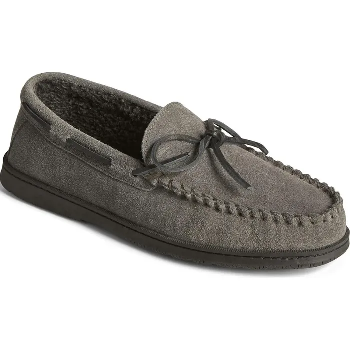 Slippers and Moccasins Men Sperry Doyle Moccasin Slipper Charcoal