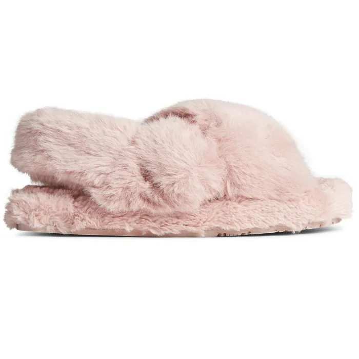 Slippers Women Sperry Cape May Cross Strap Slipper Rose