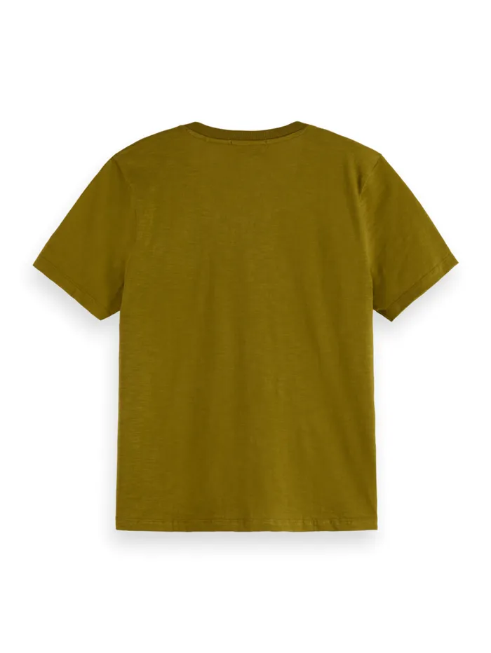 SLUB VNECK REGULAR FIT TSHIRT Evening Black Women Scotch and Soda Tops and TShirts SLUB VNECK REGULAR FIT TSHIRT Evening Black Women Scotch and Soda Tops and TShirts