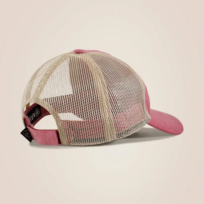 Small Logo Cap Burgundy Women Ariat Hats and Caps Small Logo Cap Burgundy Women Ariat Hats and Caps