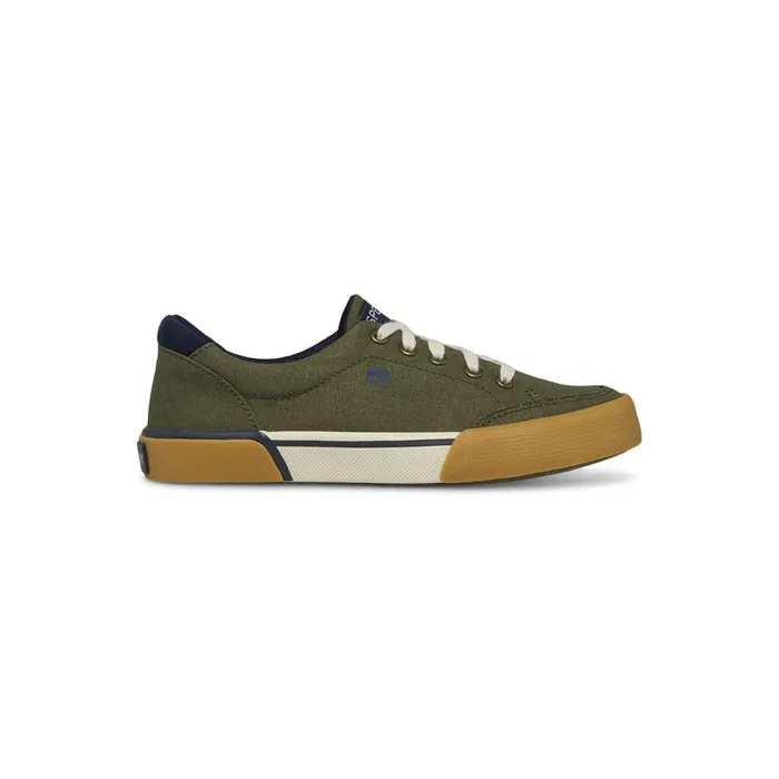 Sneakers Kids Sperry Big Kid039s Harbor Tide Washable Sneaker Olive