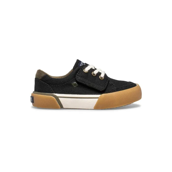 Sneakers Kids Sperry Little Kid039s Harbor Tide Junior Washable Sneaker Black