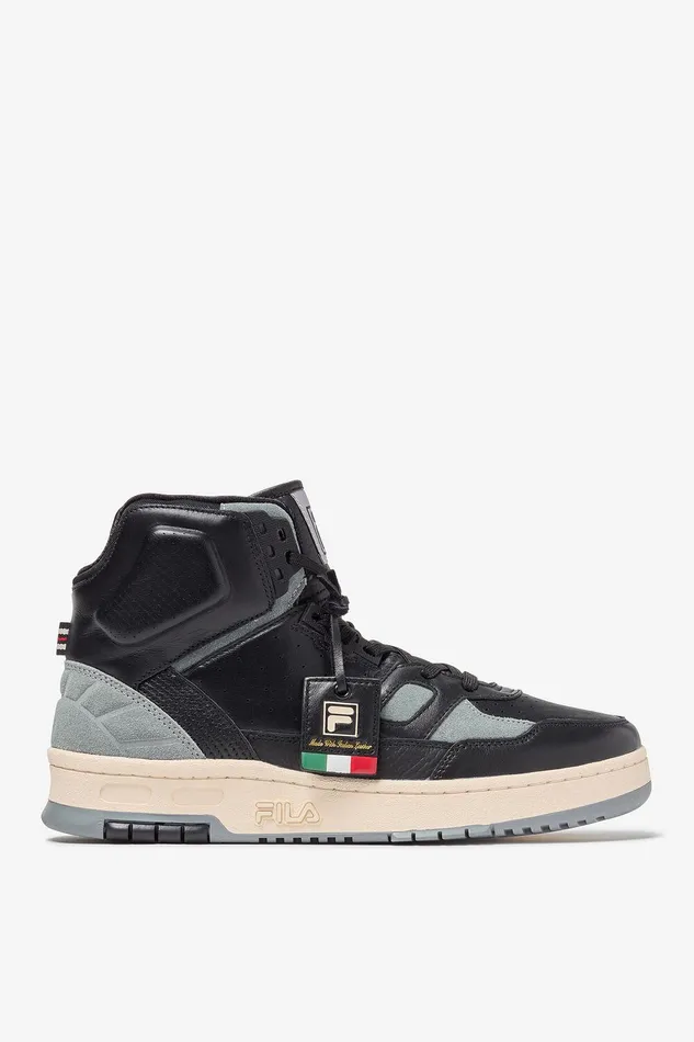 Sneakers Men Fila Rissmo High Lux 011 Blackecruultimate Gray