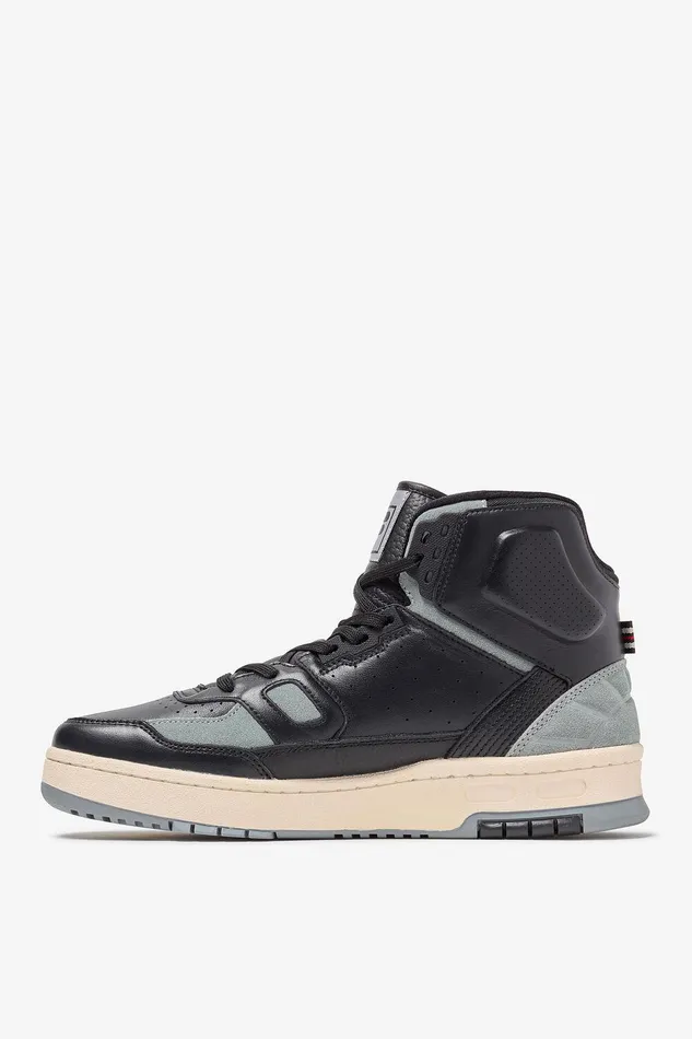 Sneakers Men Fila Rissmo High Lux 011 Blackecruultimate Gray Sneakers Men Fila Rissmo High Lux 011 Blackecruultimate Gray