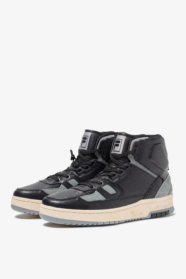 Sneakers Men Fila Rissmo High Lux 011 Blackecruultimate Gray Sneakers Men Fila Rissmo High Lux 011 Blackecruultimate Gray