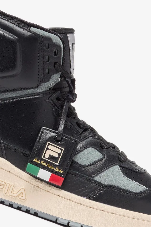 Sneakers Men Fila Rissmo High Lux 011 Blackecruultimate Gray Sneakers Men Fila Rissmo High Lux 011 Blackecruultimate Gray