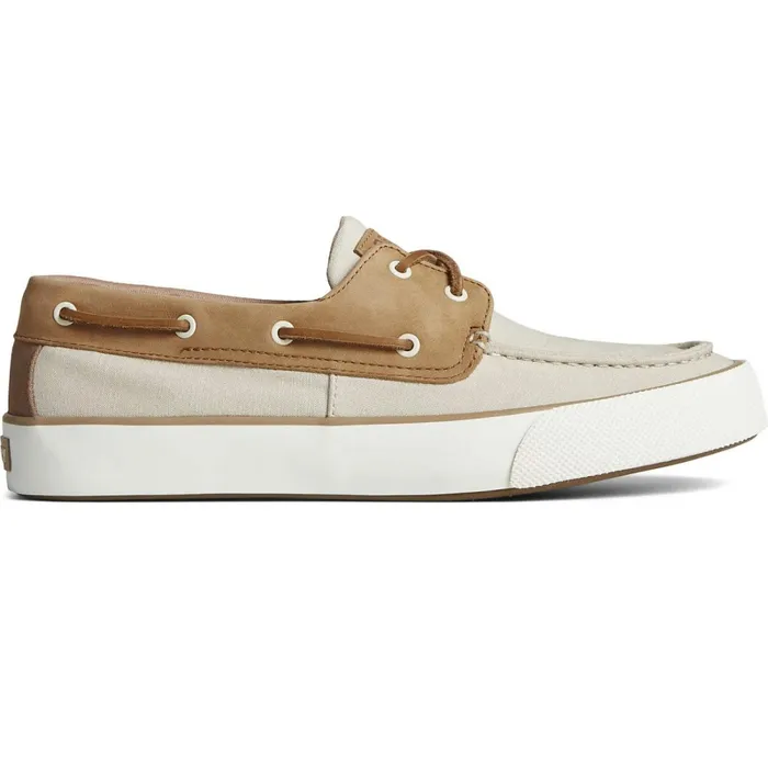 Sneakers Men Sperry Bahama II Linen Sneaker Taupe