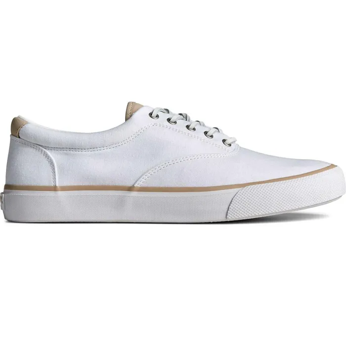 Sneakers Men Sperry SeaCycled Striper II CVO Twill Sneaker White