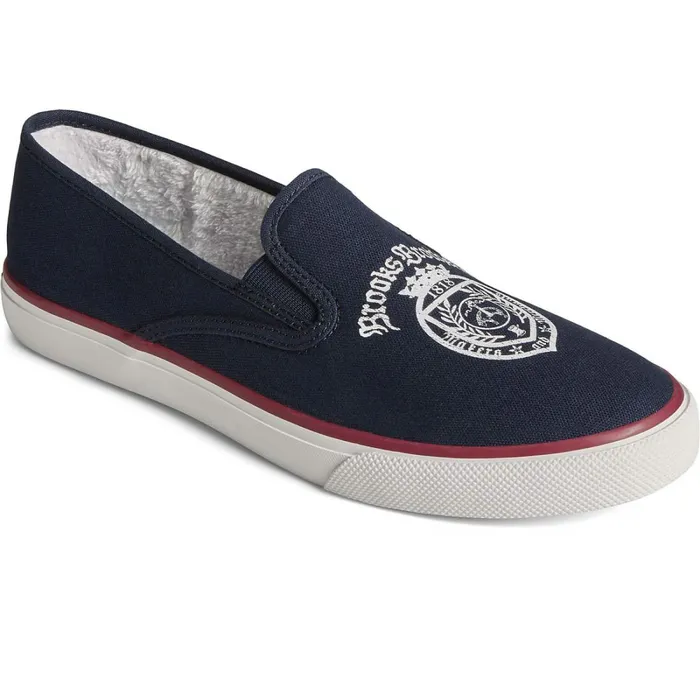 Sneakers Men Sperry Sperry X Brooks Brothers Slip On Sneaker Navy Sneakers Men Sperry Sperry X Brooks Brothers Slip On Sneaker Navy