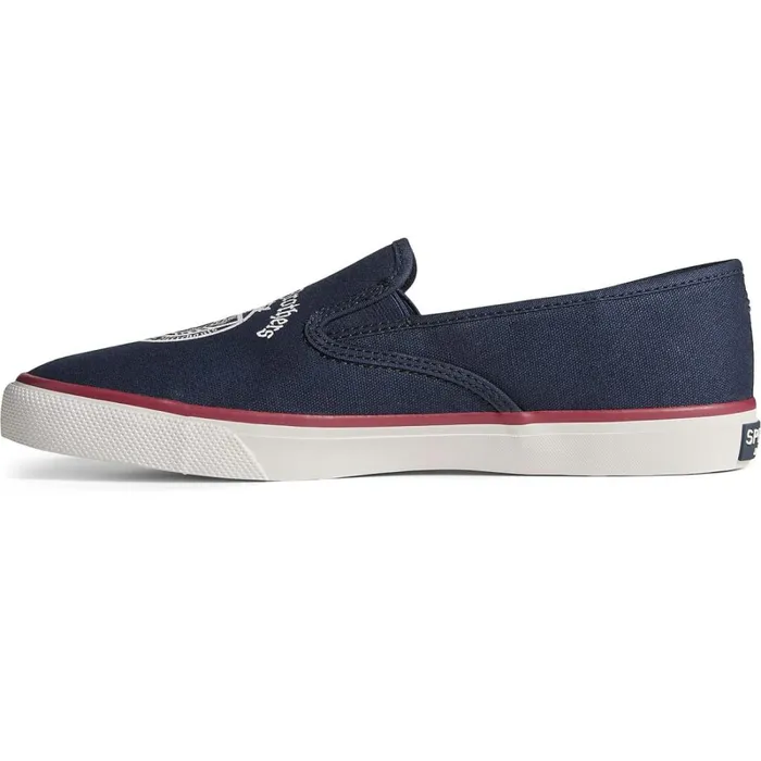 Sneakers Men Sperry Sperry X Brooks Brothers Slip On Sneaker Navy Sneakers Men Sperry Sperry X Brooks Brothers Slip On Sneaker Navy