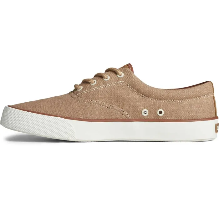 Sneakers Men Sperry Striper II Slub Linen Sneaker Taupe Sneakers Men Sperry Striper II Slub Linen Sneaker Taupe