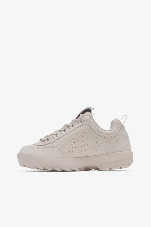 Sneakers Women Fila Disruptor 2 Premium 063 Silver Gray Silver Gray White Sand