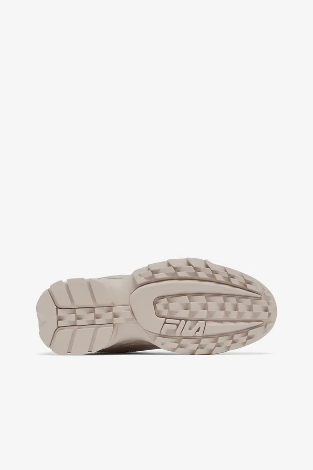 Sneakers Women Fila Disruptor 2 Premium 063 Silver Gray Silver Gray White Sand
