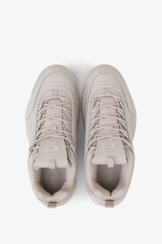 Sneakers Women Fila Disruptor 2 Premium 063 Silver Gray Silver Gray White Sand