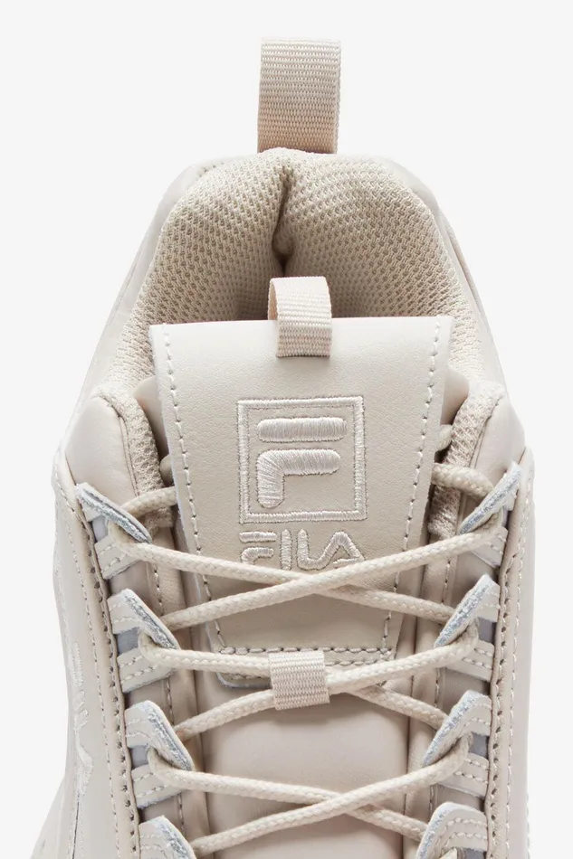 Sneakers Women Fila Disruptor 2 Premium 063 Silver Gray Silver Gray White Sand