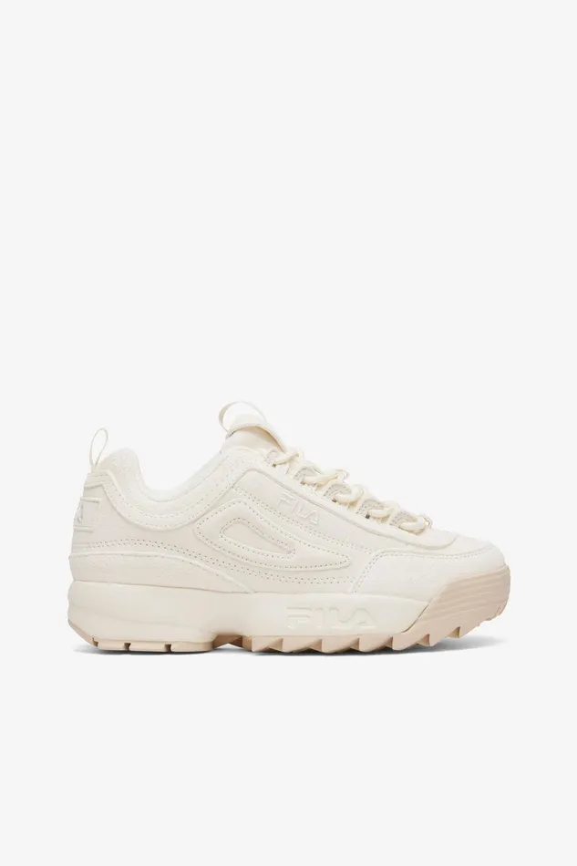 Sneakers Women Fila Disruptor II Suede Festa 170 Gardeniawood Ashgardenia