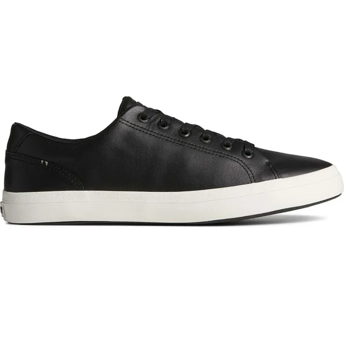 Sneakers WomenMen Sperry Striper II LLT Leather Sneaker Black