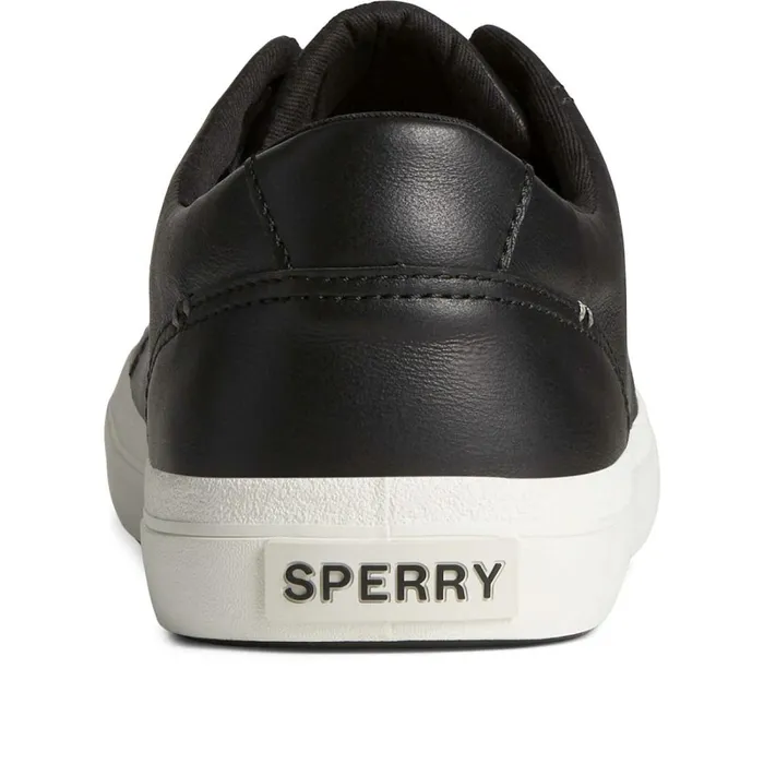 Sneakers WomenMen Sperry Striper II LLT Leather Sneaker Black