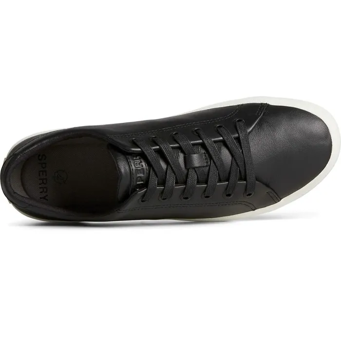 Sneakers WomenMen Sperry Striper II LLT Leather Sneaker Black