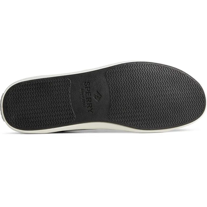 Sneakers WomenMen Sperry Striper II LLT Leather Sneaker Black