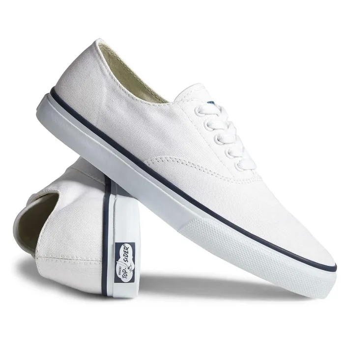 Sneakers WomenMen Sperry Unisex Cloud CVO Deck Sneaker White