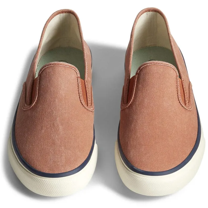 Sneakers WomenMen Sperry Unisex Cloud Slip On Deck Sneaker Washed Red