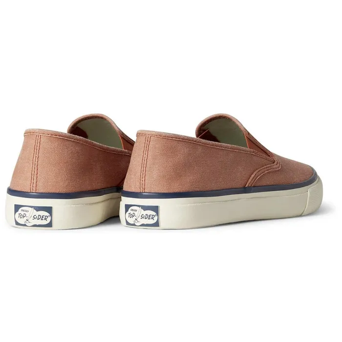 Sneakers WomenMen Sperry Unisex Cloud Slip On Deck Sneaker Washed Red
