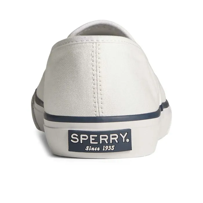 Sneakers Women Sperry Sperry X Brooks Brothers Slip On Sneaker White